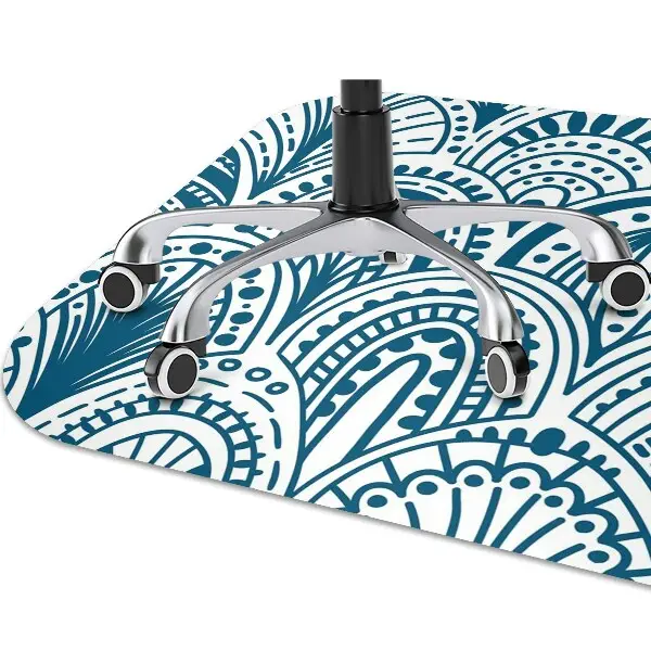 Covoras pentru protectie pardosea abstractizare boho