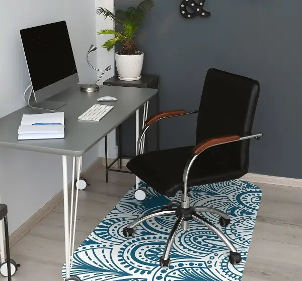 Covoras pentru protectie pardosea abstractizare boho