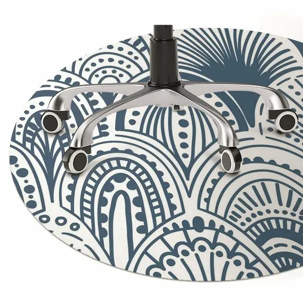 Covoras pentru protectie pardosea abstractizare boho