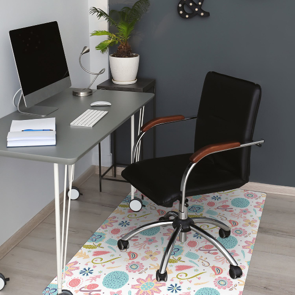 Covoras pentru protectie pardosea modele colorate