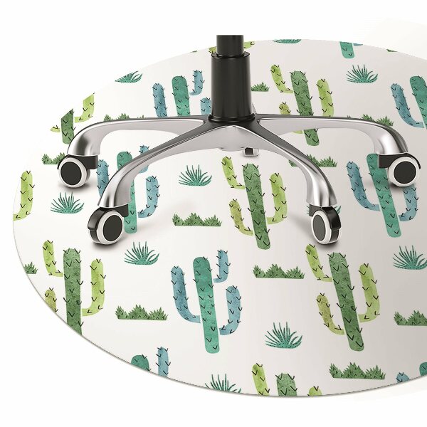 covoras protectie podea pictat Cactus
