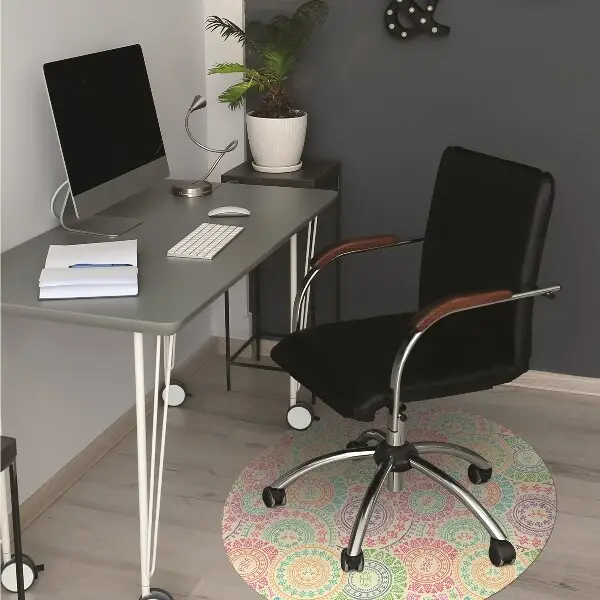 protectie podea scaun birou model circular
