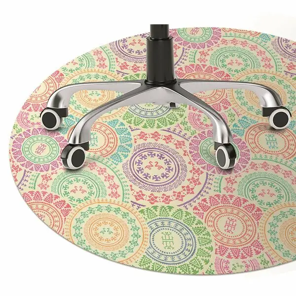 protectie podea scaun birou model circular