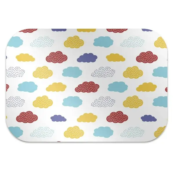 protectie podea birou nori colorat