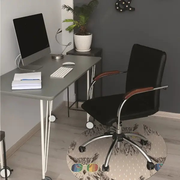 Covorașe pentru scaune Owls ochelari