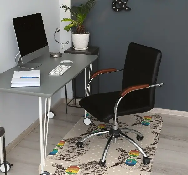 Covorașe pentru scaune Owls ochelari