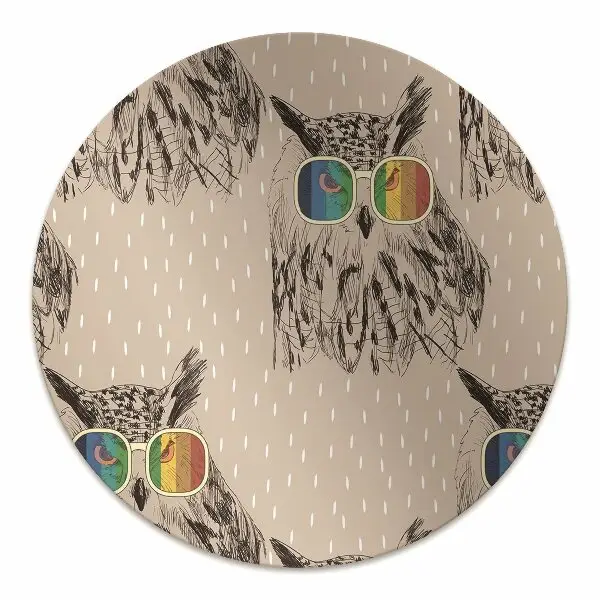 Covorașe pentru scaune Owls ochelari