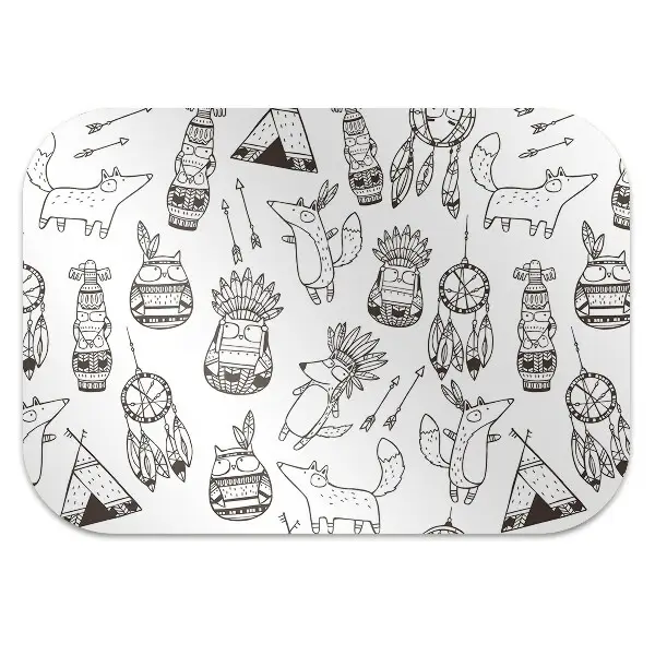 protectie podea scaun birou desen animat