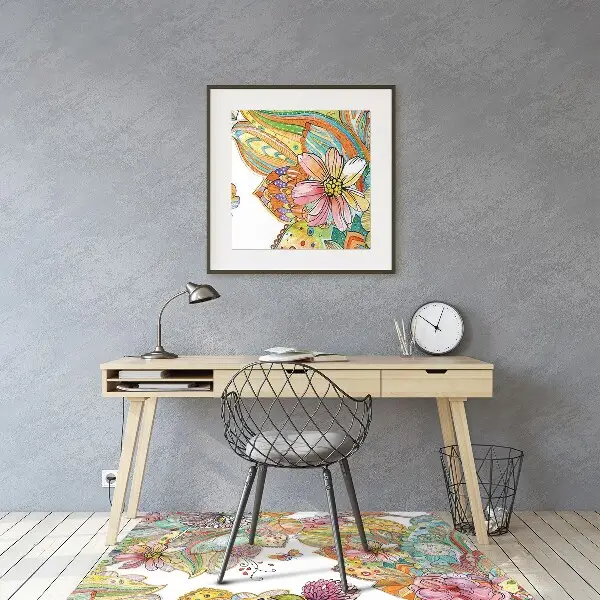 protectie podea scaun model Mandala