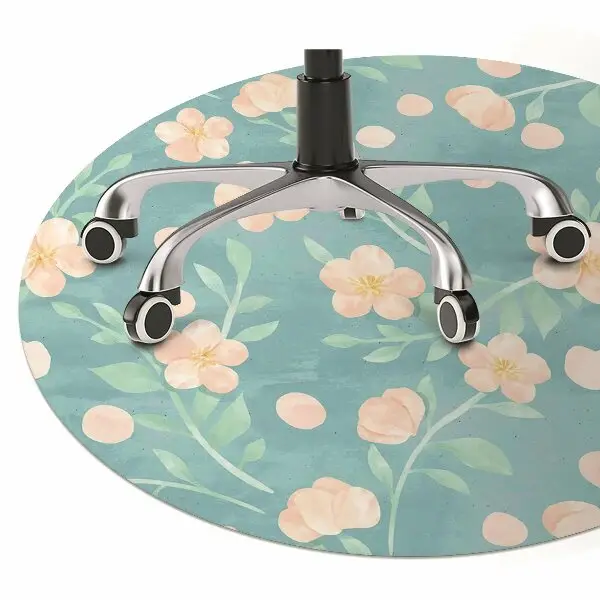 Covorașe pentru scaune flori pastel