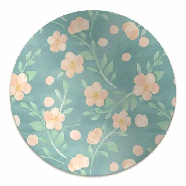 Covorașe pentru scaune flori pastel