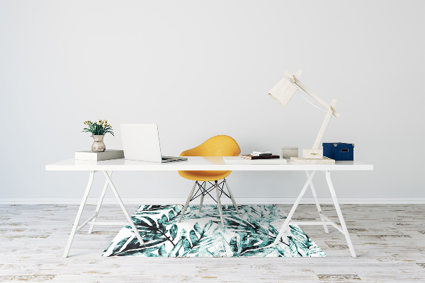Covoras pentru protectie pardosea palmier tropical