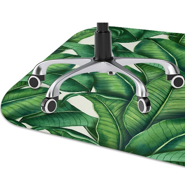 Covoras pentru protectie pardosea frunze botanice