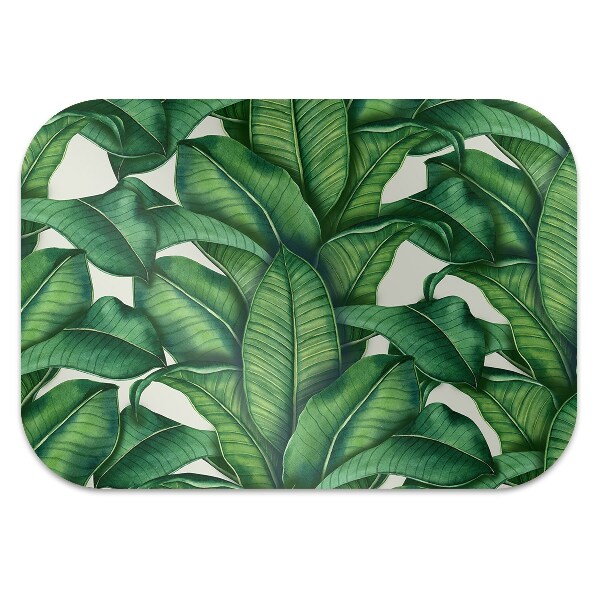 Covoras pentru protectie pardosea frunze botanice