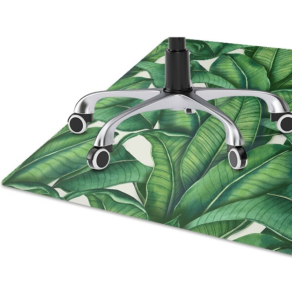 Covoras pentru protectie pardosea frunze botanice