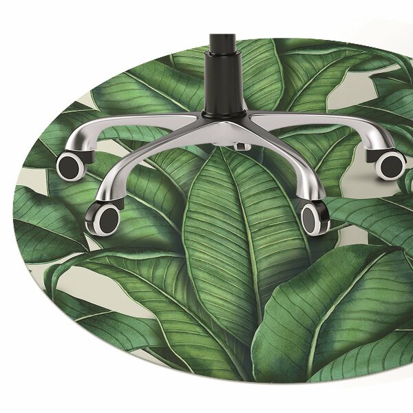 Covoras pentru protectie pardosea frunze botanice