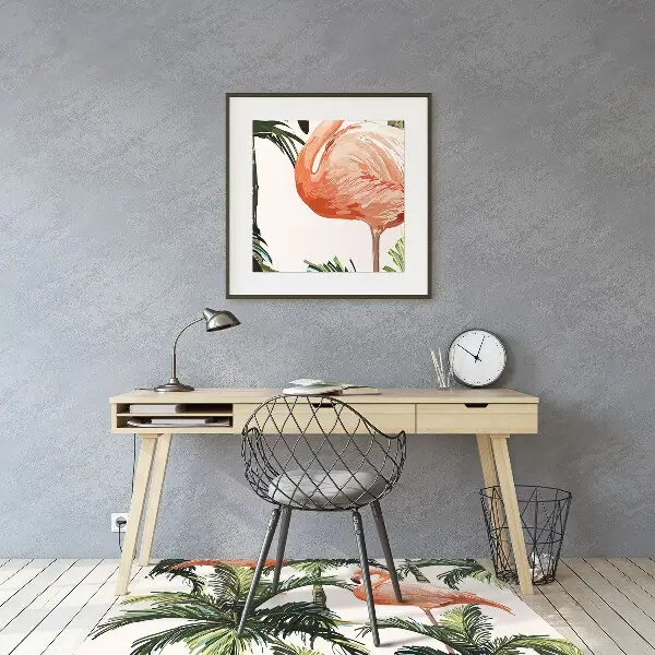 covoras protectie podea Flamingos