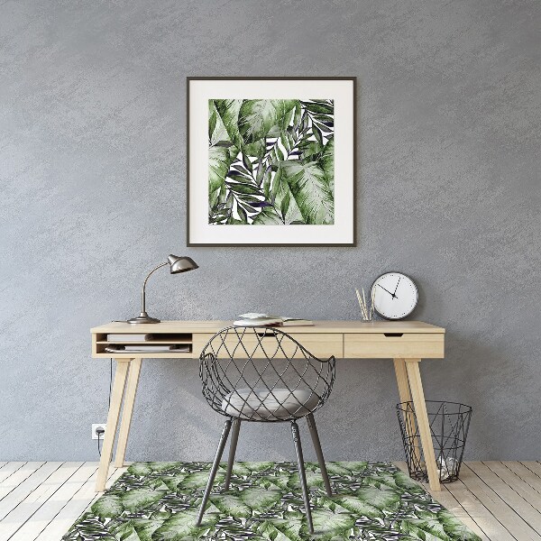protectie podea scaun frunze Monstera