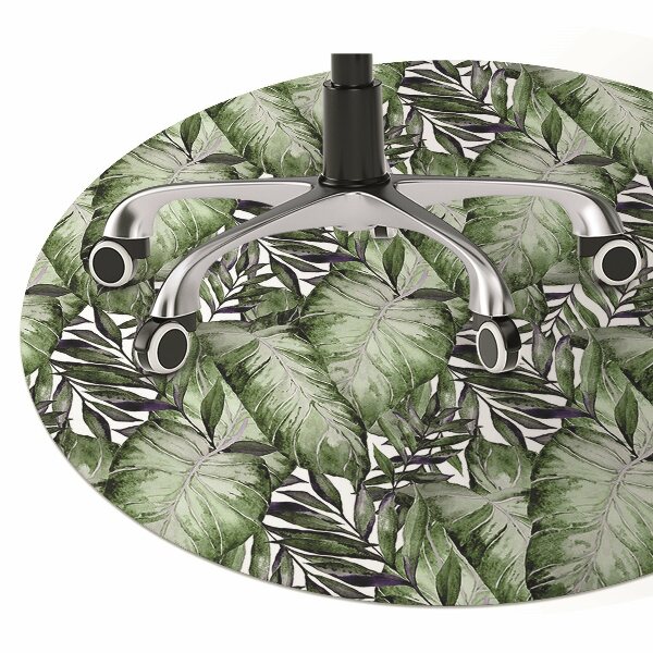 protectie podea scaun frunze Monstera