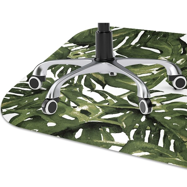 protectie podea birou frunze Monstera