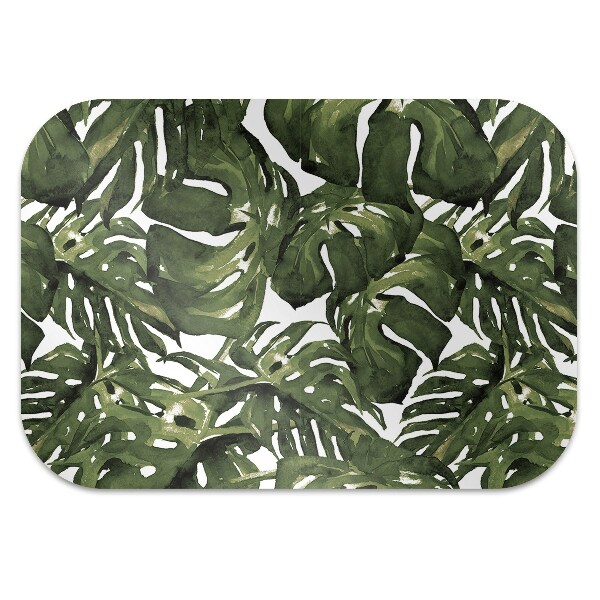 protectie podea birou frunze Monstera