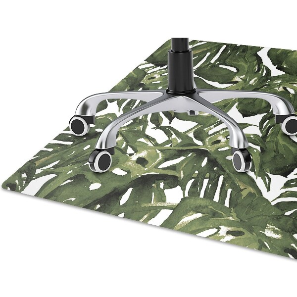 protectie podea birou frunze Monstera
