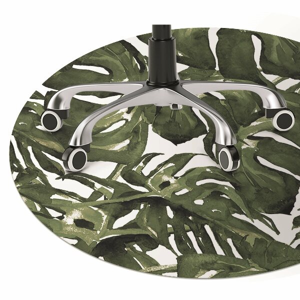 protectie podea birou frunze Monstera