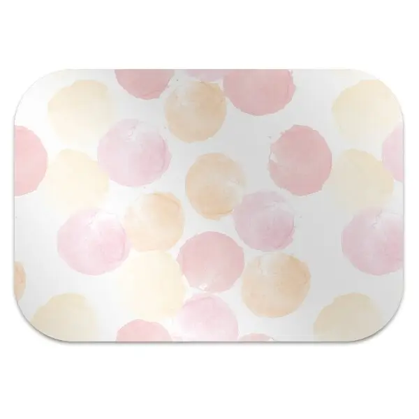 covoras protectie podea pastel puncte