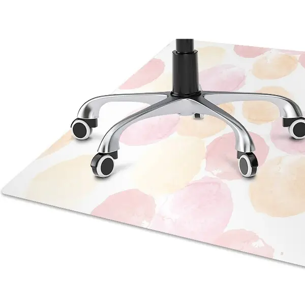 covoras protectie podea pastel puncte