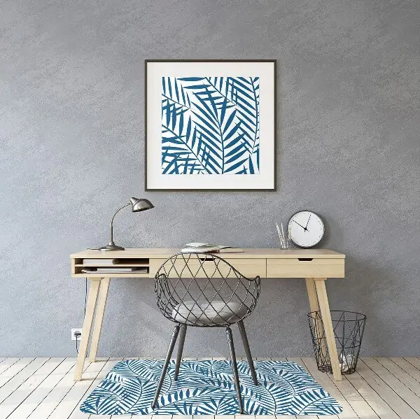 Covorașe pentru scaune frunze geometrice
