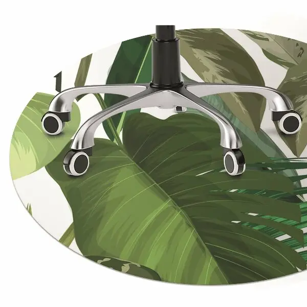 protectie podea scaun frunze tropicale