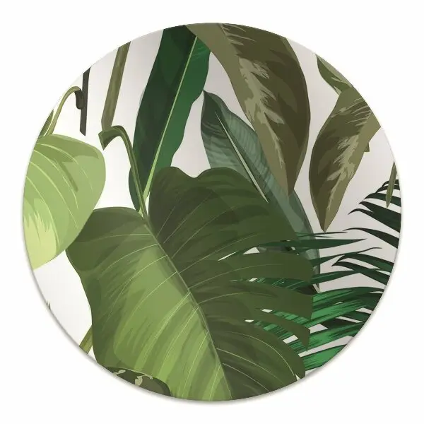 protectie podea scaun frunze tropicale
