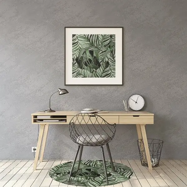 protectie podea birou jungla tropicala