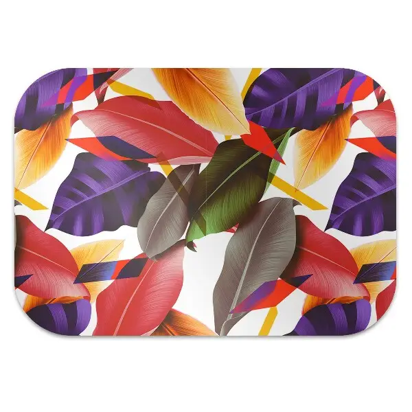 protectie podea scaun birou frunze colorate