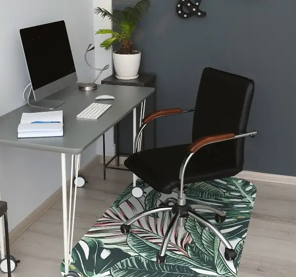 Covoras pentru protectie pardosea palmier tropical