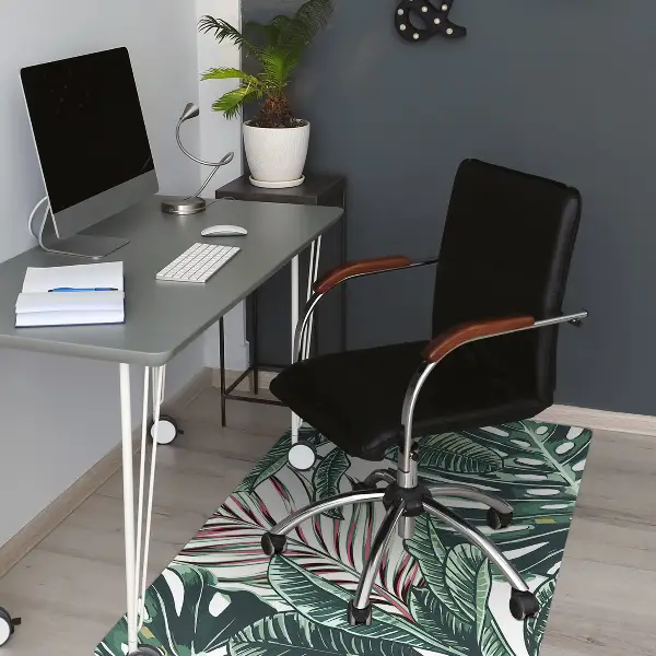 Covoras pentru protectie pardosea palmier tropical