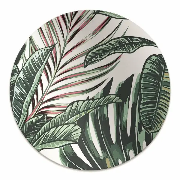 Covoras pentru protectie pardosea palmier tropical