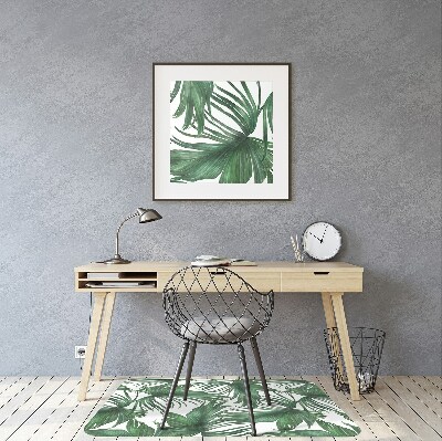 protectie podea scaun birou frunze de palmier