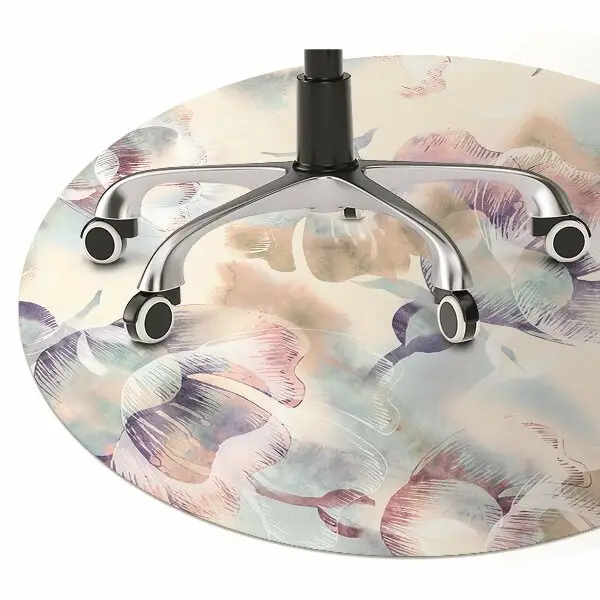 covoras protectie podea model floral