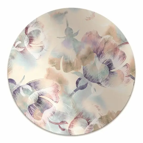 covoras protectie podea model floral