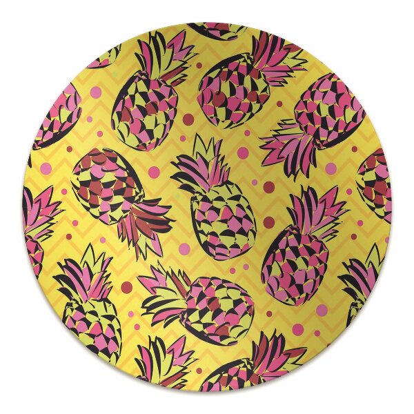 Covoras pentru protectie pardosea ananas roz