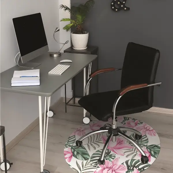 Covoras pentru protectie pardosea roz Garden