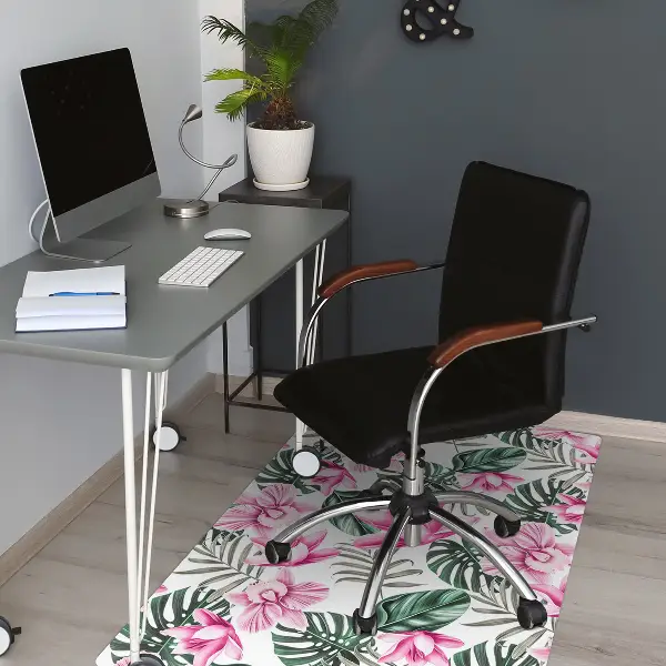 Covoras pentru protectie pardosea roz Garden