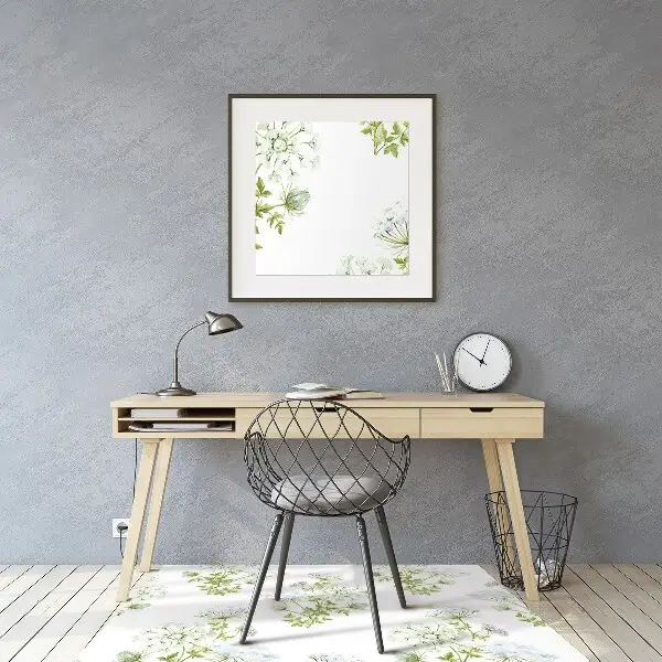Covorașe pentru scaune flori delicate