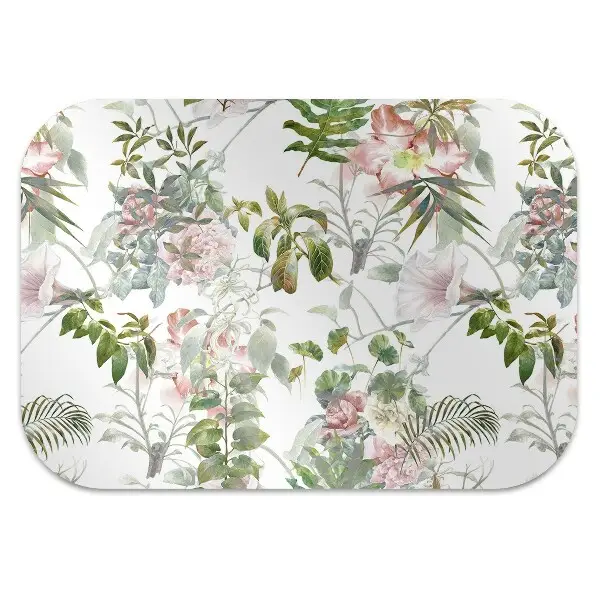 protectie podea birou delicat de flori