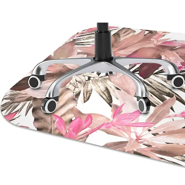 protectie podea scaun flori pastel