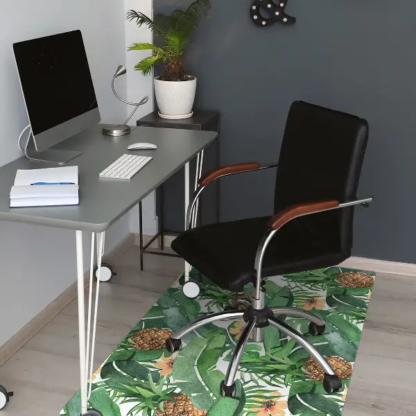 protectie podea scaun birou frunze de ananas