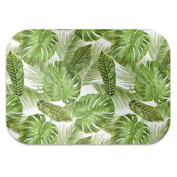 protectie podea scaun birou frunze tropicale