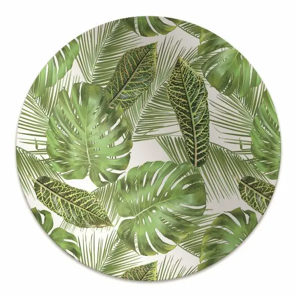 protectie podea scaun birou frunze tropicale