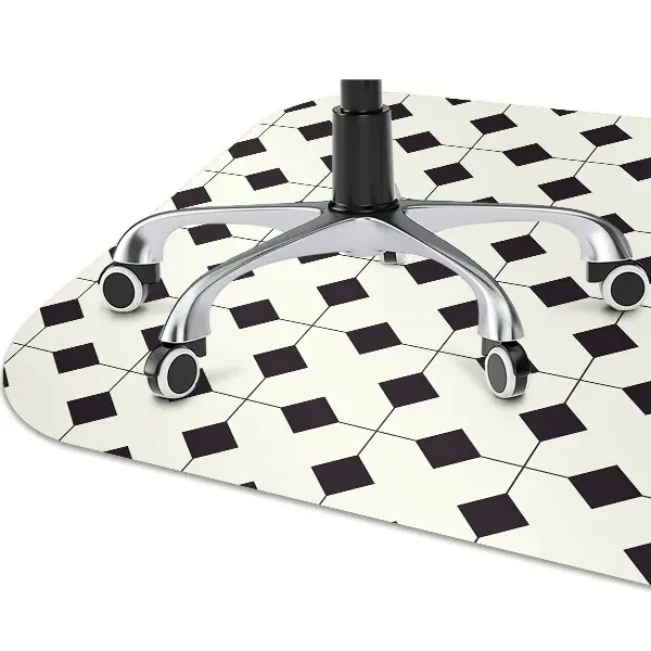 covoras protectie podea model geometric